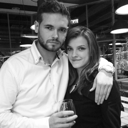 Anita Palvin with a rumored partner.